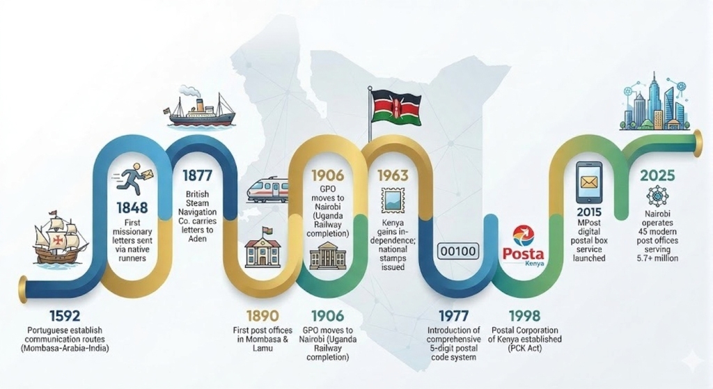 History of Nairobi Postal Codes